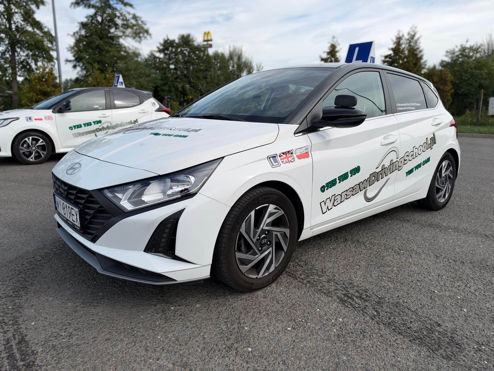 Hyundai i20 Warsaw Driving School — auto egzaminacyjne w Grójcu